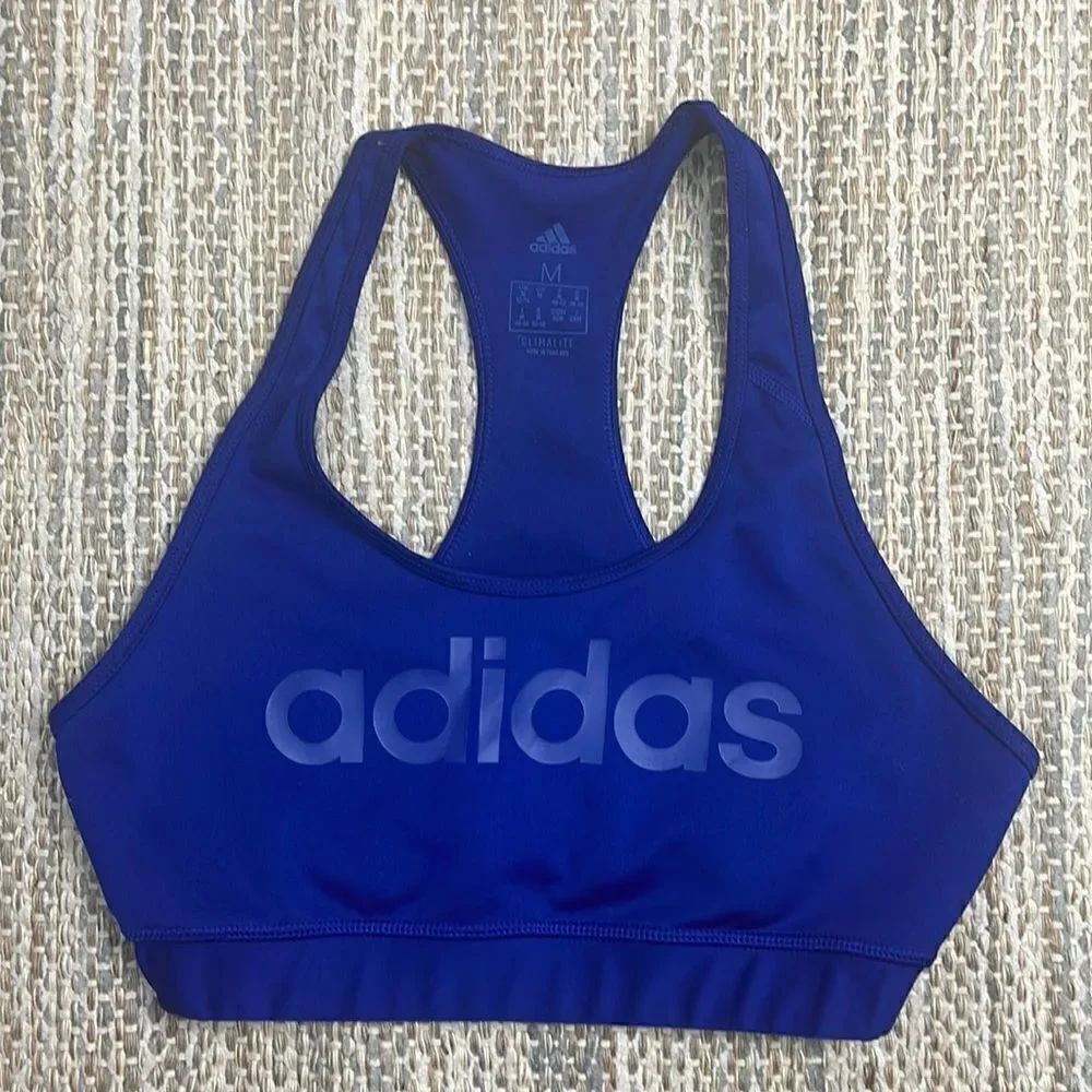 Adidas Blue Sports Bra